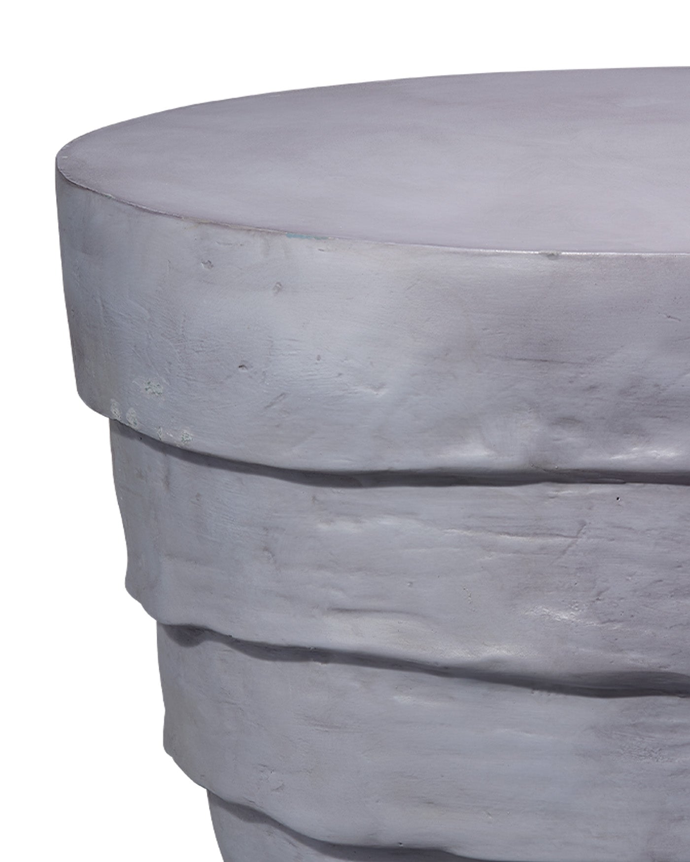 Modern Round Concentric Side Table - Minimalist End Table for Living Room, Bedroom, or Office - Perfect for Coffee, Books, and Decor