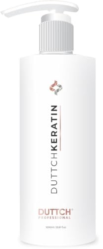 Duttch Professional Keratin Hair Treatment - Ultra Strength Smoothing Formula for Frizz Control & Shine | Salon-Quality at Home for Straight, Curly & Damaged Hair