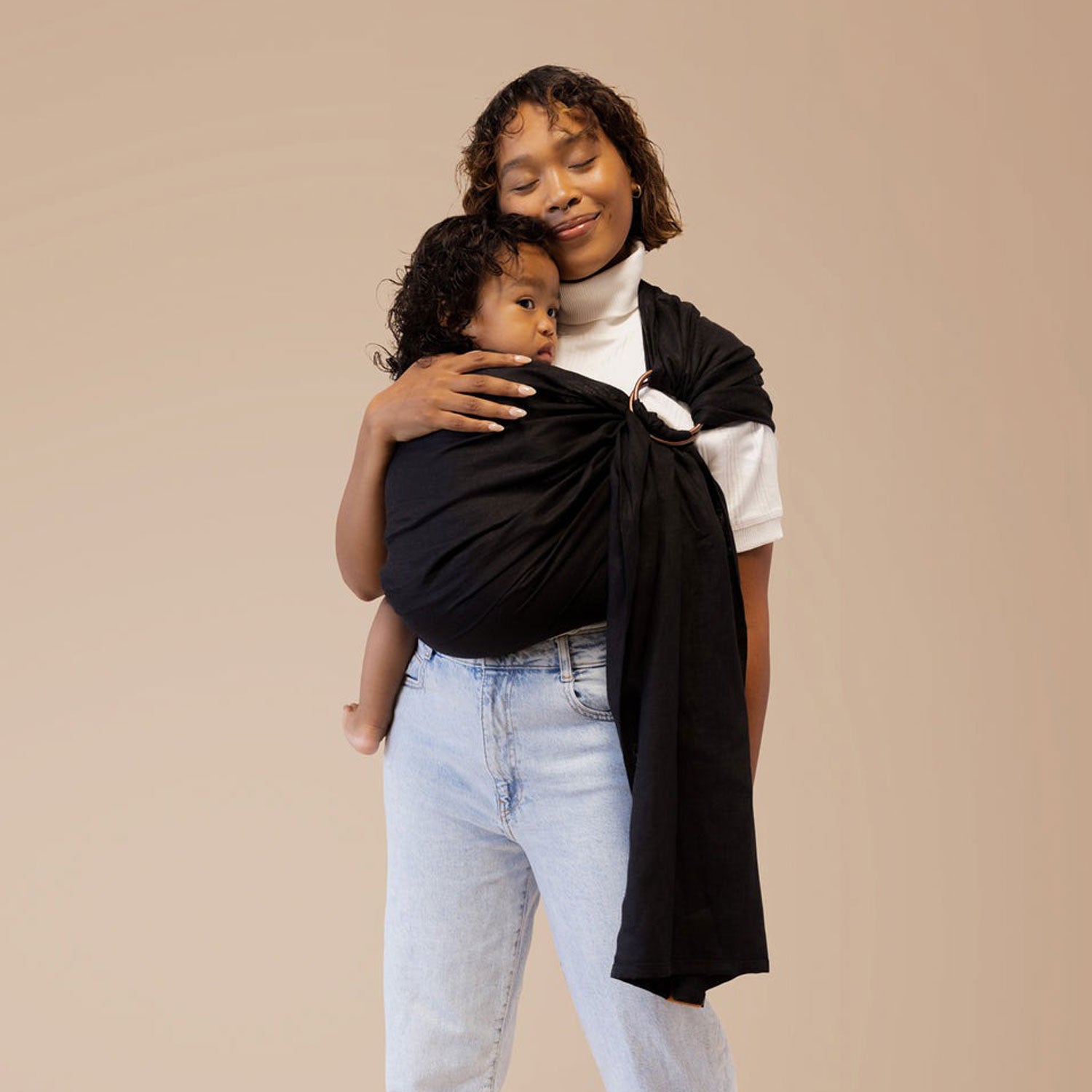 Stylish Linen Sling with Gold Ring - 74 Inch Adjustable Shoulder Strap for Women | Perfect for Handbags, Totes & Crossbody Bags | Fashion Accessory for Everyday Use