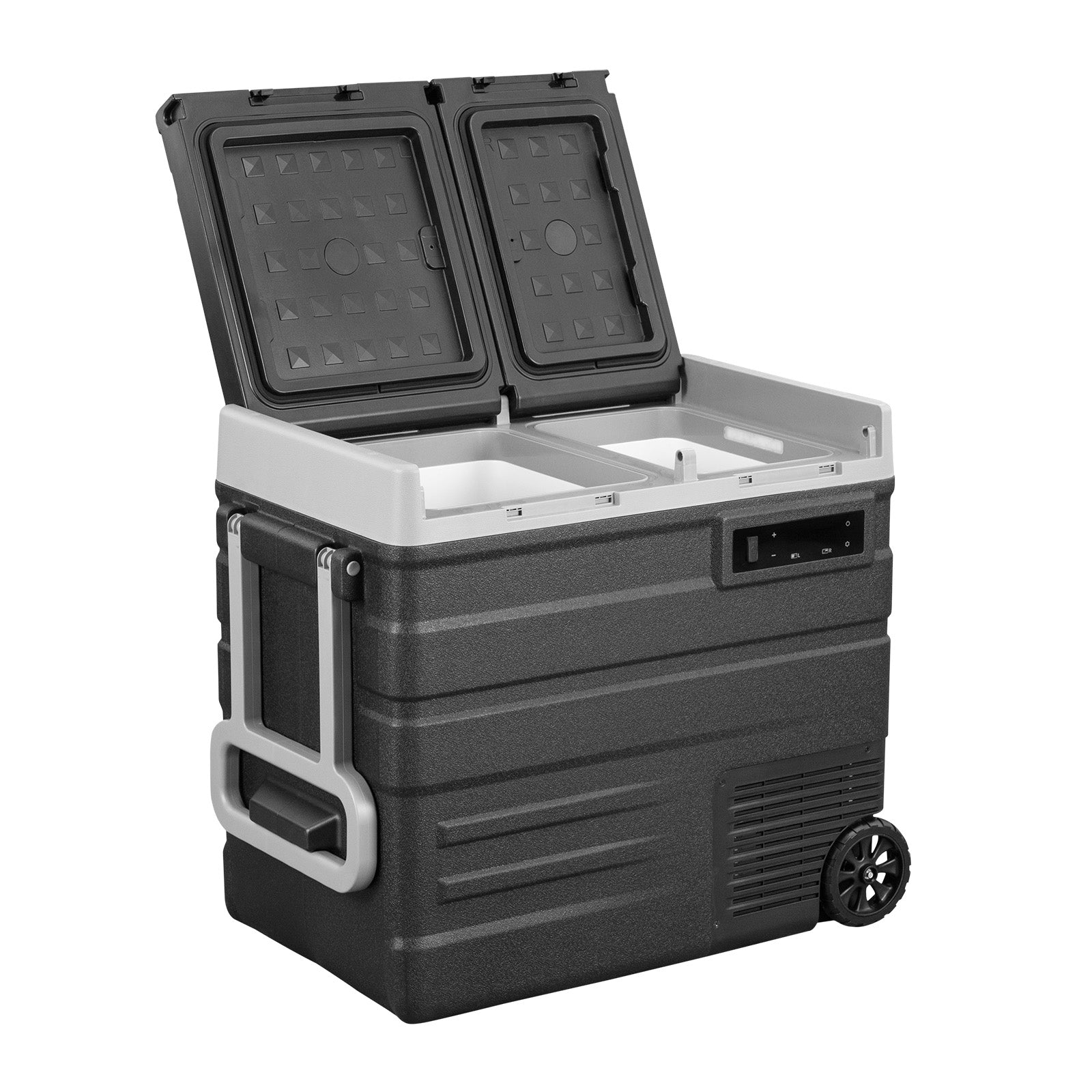 Alpicool UD65 12V/24V Portable Car Refrigerator Freezer - 18 Quart Compact Fridge for Camping, Road Trips, RV & Truck Use