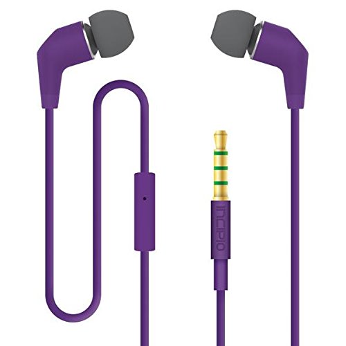 Incipio NX-308 F88 Hi-Fi Stereo Earbuds with Noise Isolation - Violet Purple Wireless Headphones for Running, Gym & Travel | High-Fidelity Sound, Comfort Fit, Sweat-Resistant