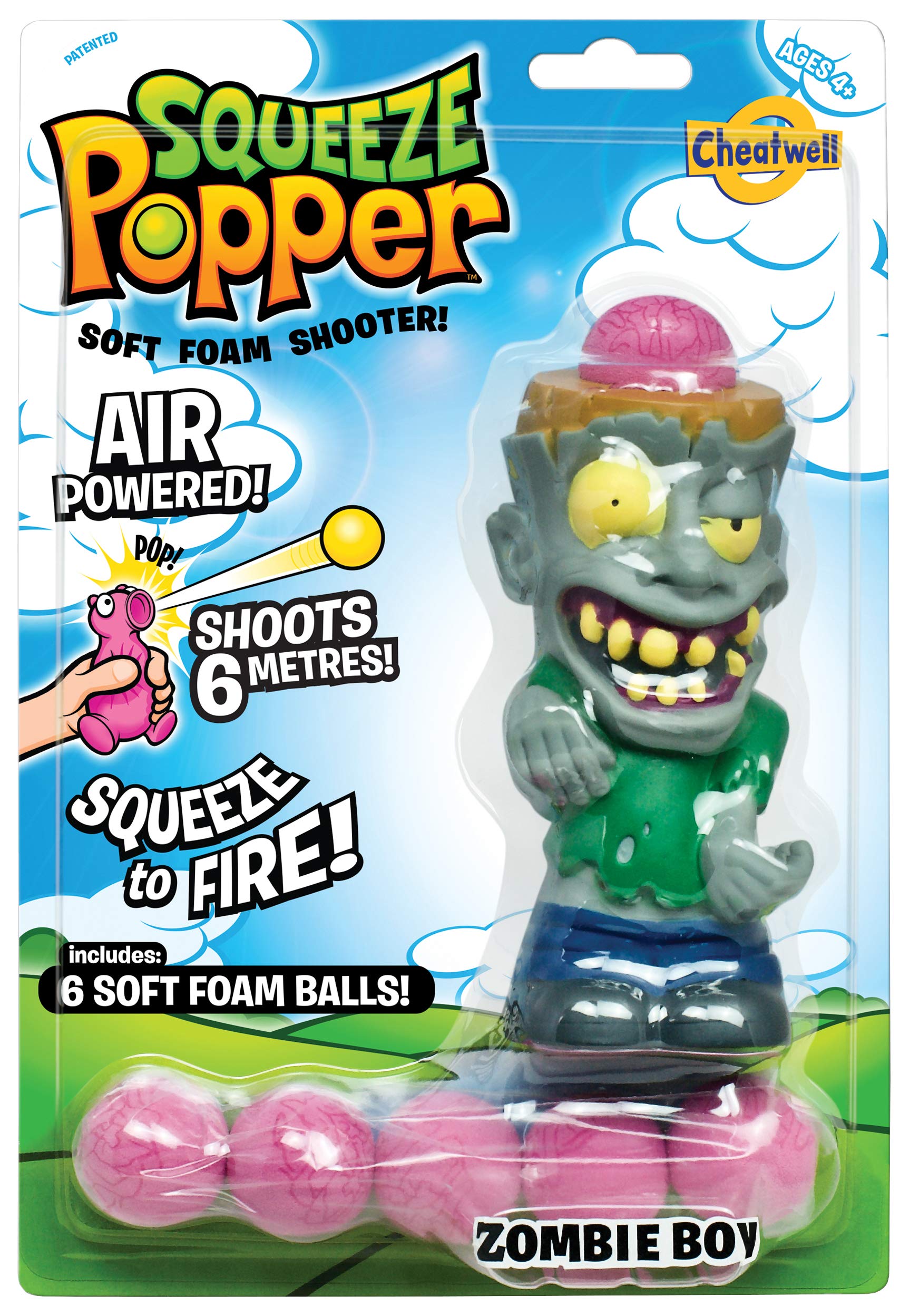 Cheatwell Games Monster Zombie Popper - Fun Family Board Game for Kids & Adults - Perfect for Halloween Parties & Game Nights