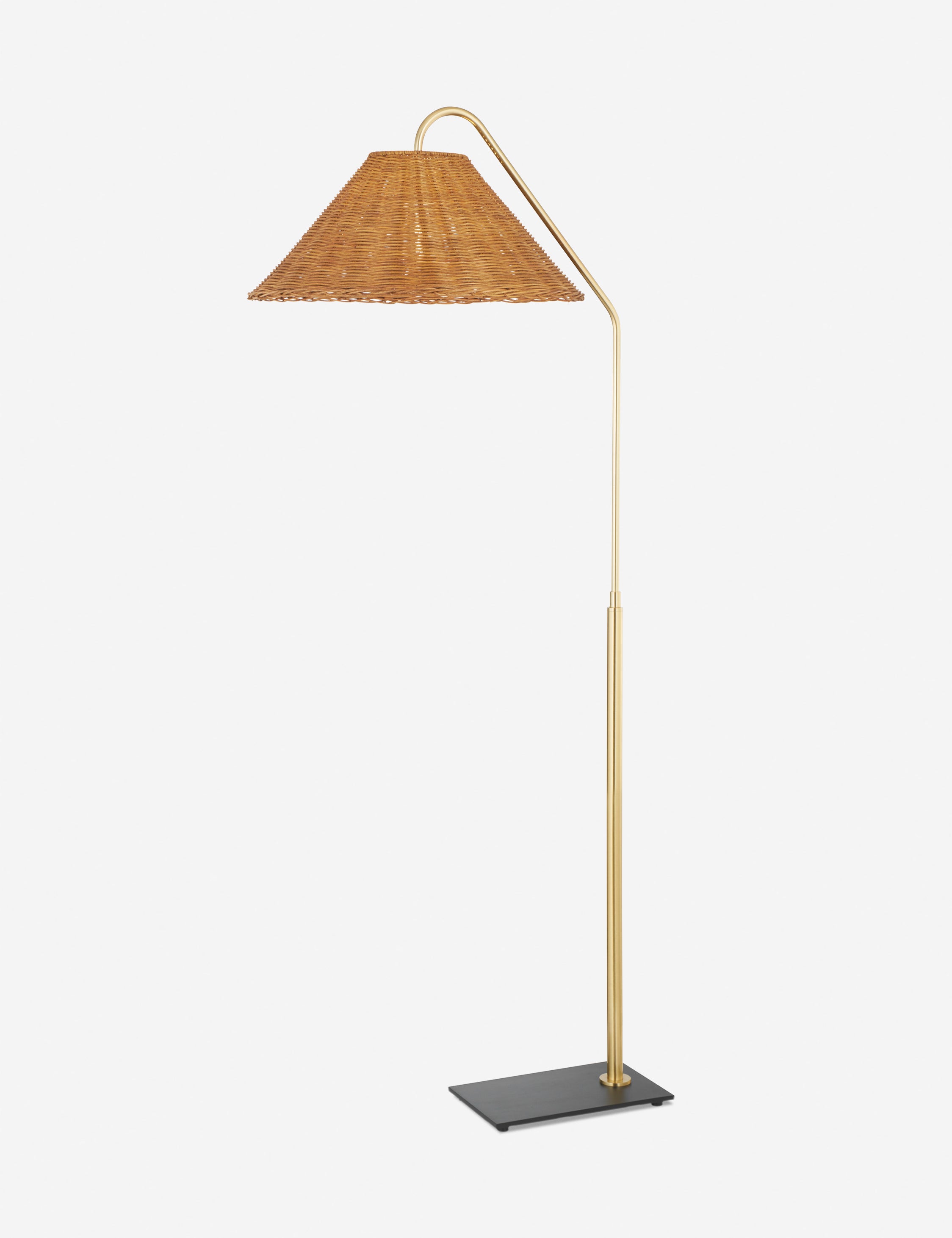 Modern Baia Floor Lamp - Adjustable LED Standing Light for Living Room, Bedroom & Office - Warm White & Cool White Dimmable Lighting for Home Decor & Reading