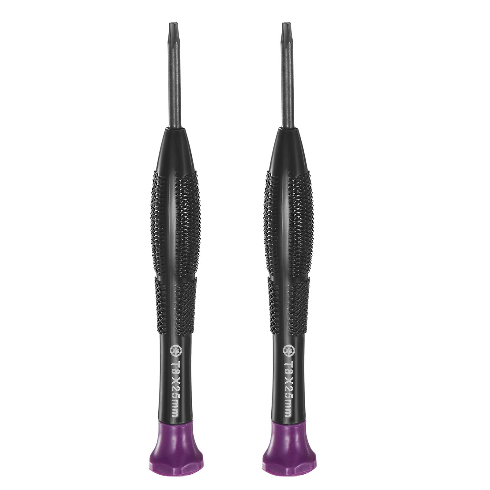 HARFINGTON 2-Piece Precision Torx Screwdriver Set - T8 Star Head with Swivel Lid & Non-Slip Plastic Handle - Perfect for Phone, Watch, Eyeglasses & Electronics Repair - Ideal for DIY Projects, Home Repairs & Professional Technicians