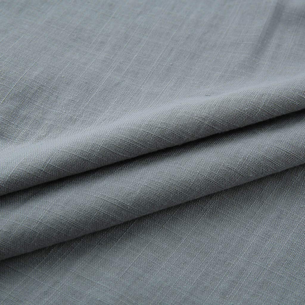 Women's Linen Shirts - 3/4 Sleeve Crewneck Oversized T-Shirts | Loose Casual Blouses & Lightweight Summer Tops | Trendy Vacation Wear, Beach Outfits & Everyday Comfort