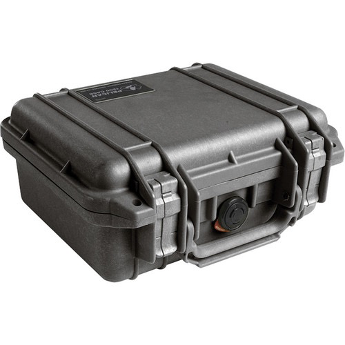 Pelican 1200 Protective Case with Foam Insert - Waterproof, Dustproof & Crushproof Hard Case for Camera, Electronics & Tools (Black) - Ideal for Travel, Outdoor Adventures & Equipment Storage