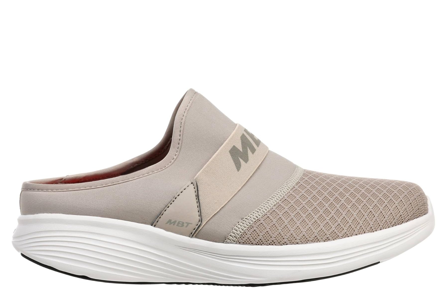 MBT Taka Slip-On Women's Active Walking Shoes - Size 9.5 Beige | Comfortable Fitness Shoes for Women | Perfect for Walking, Gym & Everyday Wear