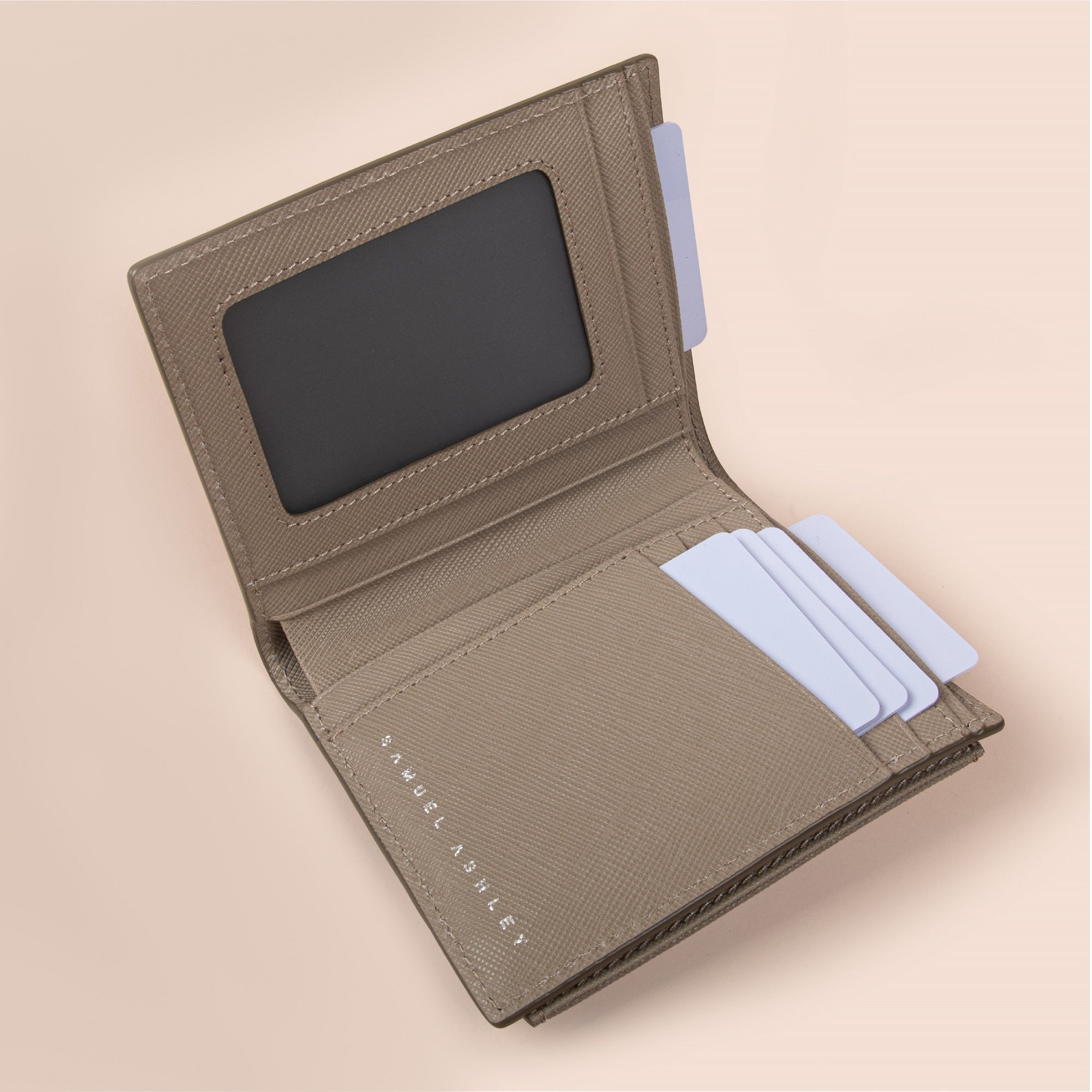 Warren Vertical RFID Leather Wallet with Detachable Card Holder - Slim Bifold Wallet for Men, Perfect for Travel & Everyday Use