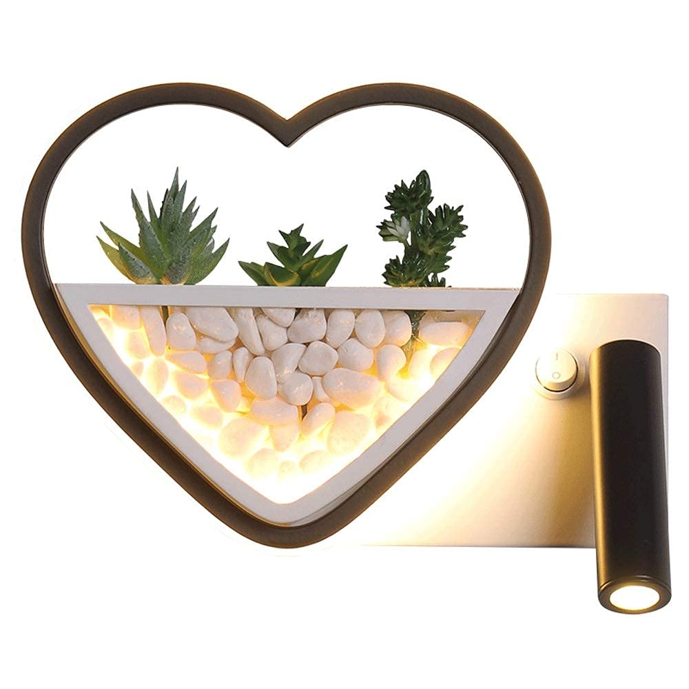 Modern LED Wall Sconce - 180° Rotating Minimalist Bedside Lamp with Warm White Light for Bedroom Reading & Ambient Lighting | Nightstand, Hallway, Living Room Wall Decor