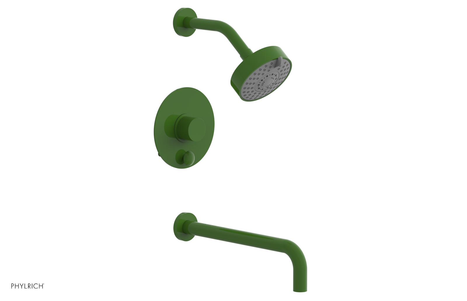 BASIC II 12 Pressure Balance Tub and Shower Faucet Set - 230 27 12 - Perfect for Bathroom Renovation & Modern Home Upgrade