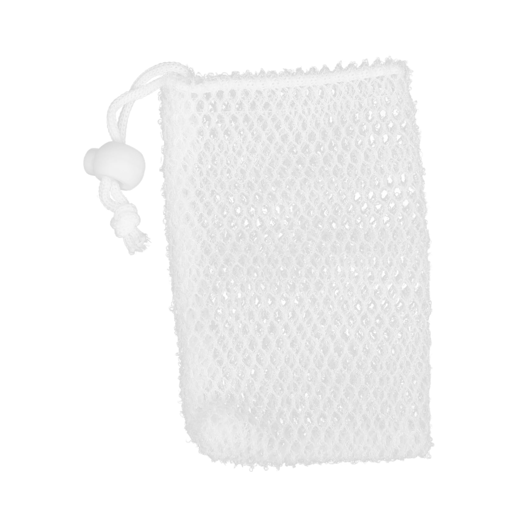 Exfoliating Soap Saver Pouch - Soft Soap Bubble Bag with Drawstring for Body & Facial Cleansing | Bath & Shower Scrubber | Perfect for Sensitive Skin & Eco-Friendly Soap Usage