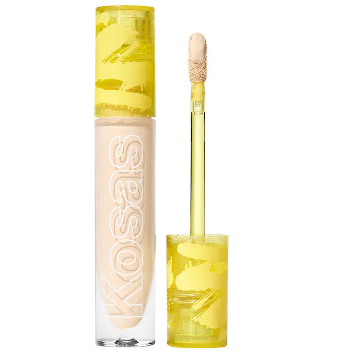 Kosas Corrector Revealer Super Creamy + Brightening Concealer with Caffeine & Hyaluronic Acid – Dark Circle Treatment for Under Eyes, Perfect for Daily Makeup & Skincare Routine