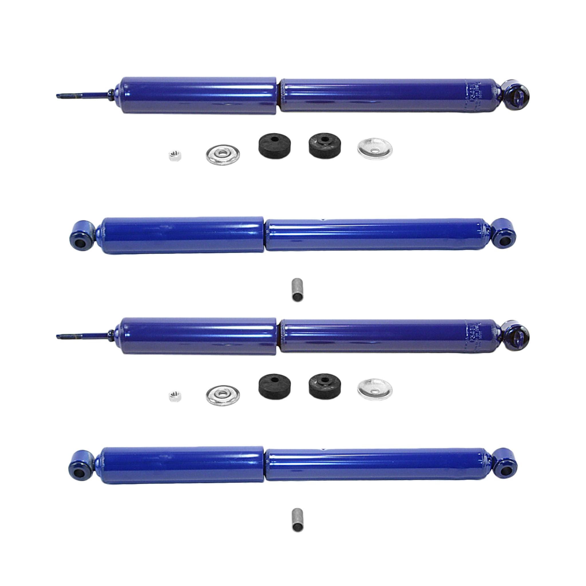 1991-1992 Jeep Comanche 4-Piece Monroe Monro-Matic Plus Shock Absorber Set (Part# 77-68347EE) - Premium Ride Comfort for Off-Road & Daily Driving - BuyAutoParts