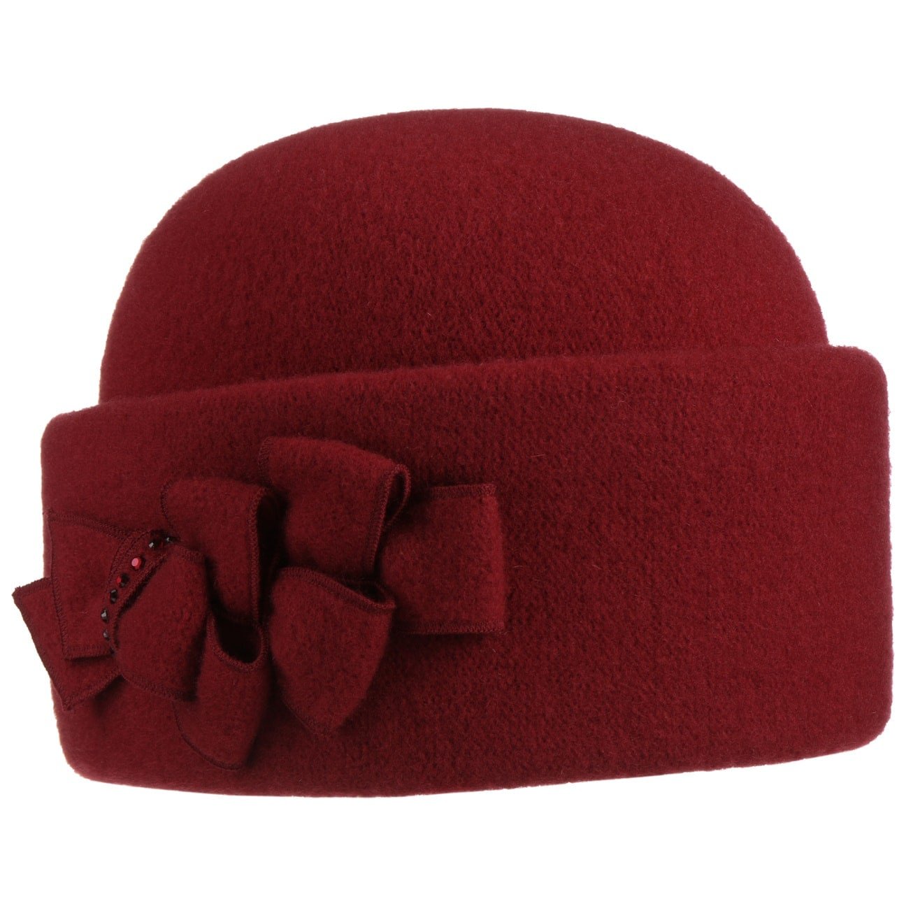 Lierys Elana Milled Wool Hat for Women - Soft Winter Beanie with Fleece Lining - Perfect for Cold Weather, Outdoor Activities & Casual Style