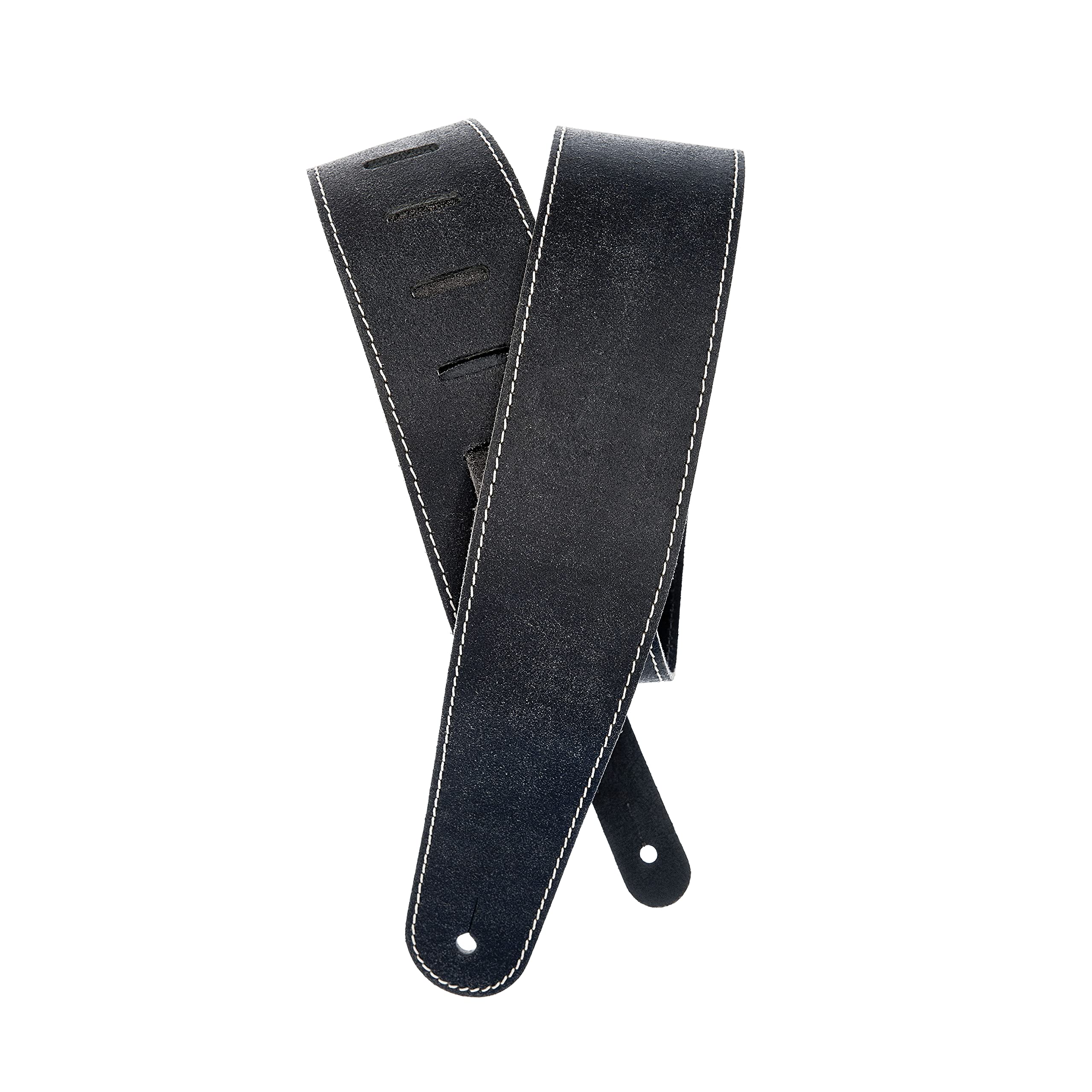 D'Addario Premium Leather Guitar Strap - Adjustable Padded Shoulder Strap for Acoustic & Electric Guitars - Perfect for Live Performances, Studio Sessions & Practice