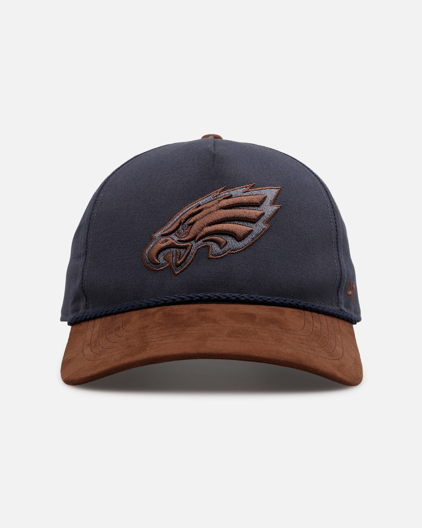 47 Brand Philadelphia Eagles 'Blueberry Pie' Vintage Snapback Hat - Navy Blue Adjustable Baseball Cap for Men & Women - Perfect for Game Day, Sports Events & Casual Outfits