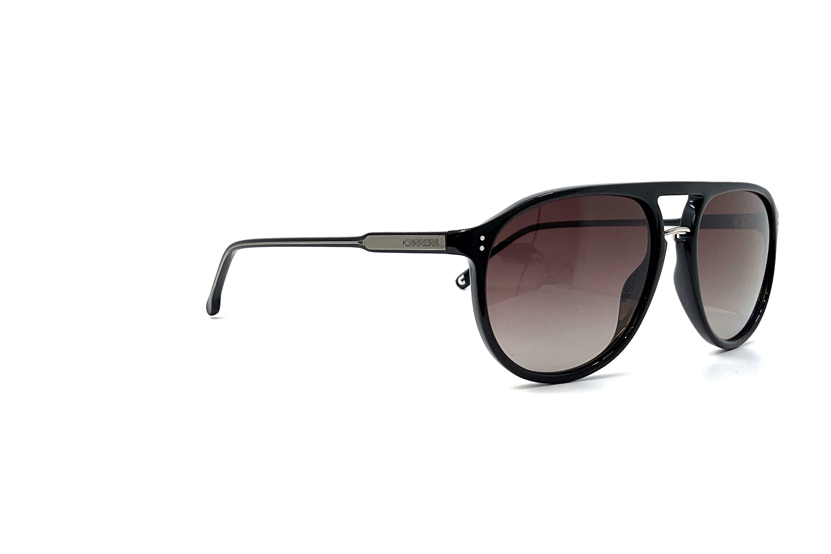 Carrera 212/S Sunglasses - Black Aviator Style for Men & Women - Perfect for Driving, Outdoor Sports & Fashion Accessories