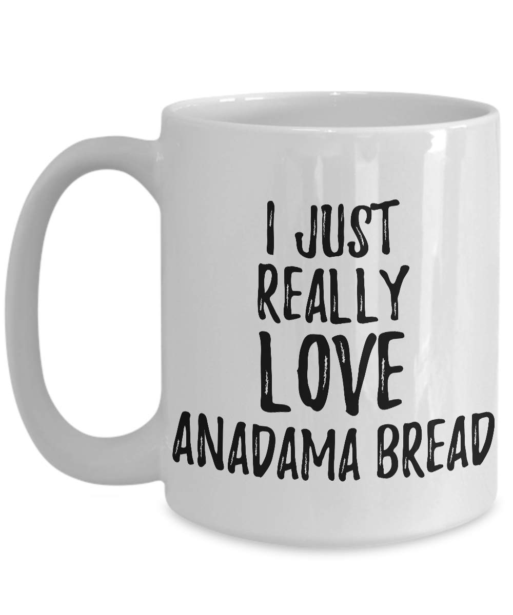 Funny Anadama Bread Mug - 15 oz Large Coffee & Tea Cup for Food Lovers - Perfect Gift for Coffee Addicts & Baking Enthusiasts - Great for Home, Office or Gifts