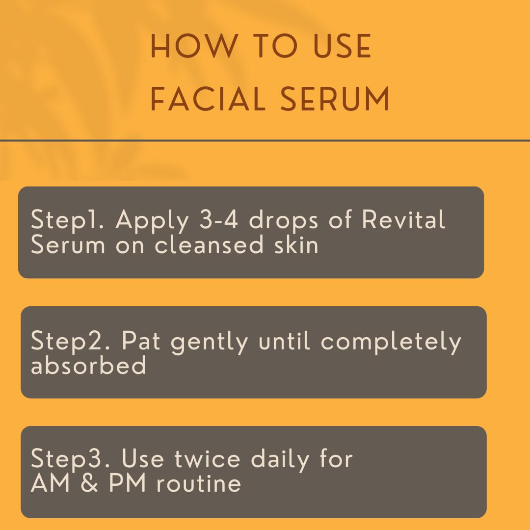 Revital Healthy Glow Face Serum with Natural Alpha Arbutin & Vitamin C - Brightening Treatment for Age Spots, Sun Damage & Hyperpigmentation - Hydrating Anti-Aging Formula for Youthful Radiant Skin - Perfect for Daily Skincare Routine & Post-Sun Care