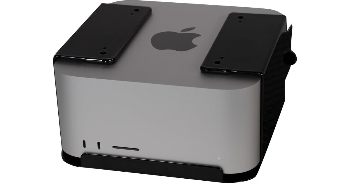 Sonnet MacCuff Studio - Heavy Duty Steel Wall Mount & Under Desk Mount for MacBook Pro/Air - Perfect for Home Office, Studio & Workspace Organization