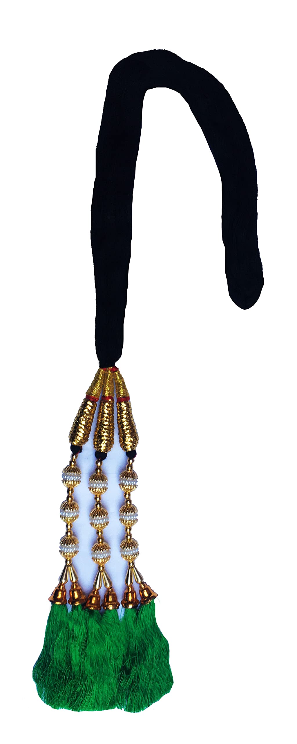 HARSHITANJAL Parandi Paranda Choti Braid Hair Extensions - Premium Synthetic Hair Accessories for Women (HGS14G) | Perfect for Weddings, Parties & Ethnic Styling