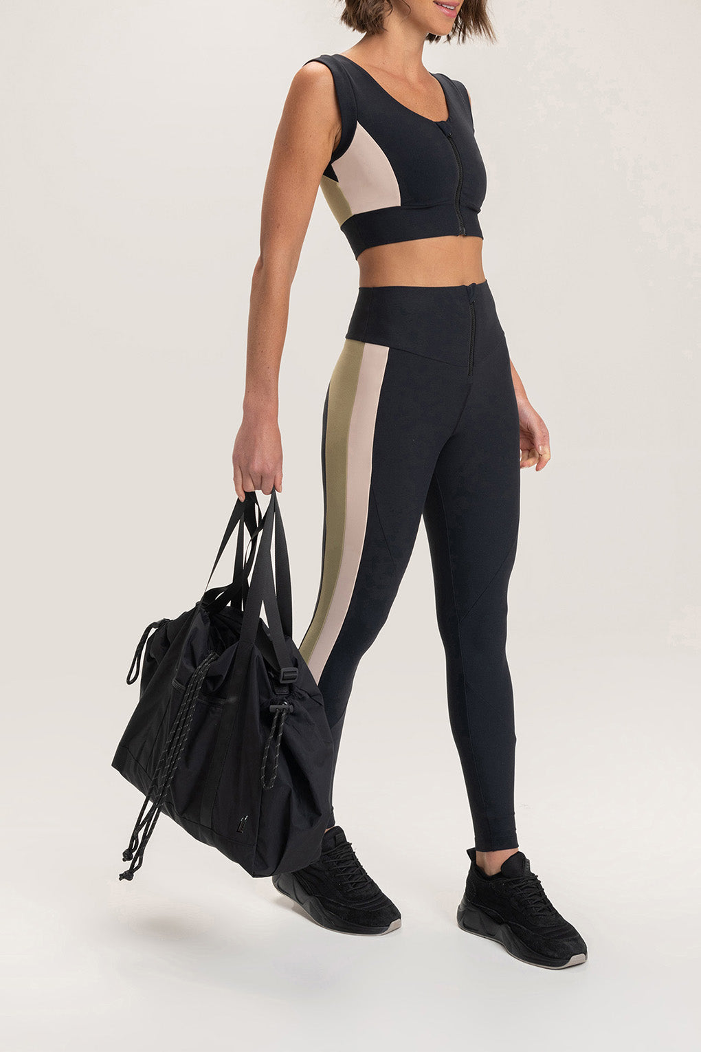 Active Zip Leggings - High Performance Workout Pants with Zipper Design for Running, Yoga & Gym | Women's Athletic Wear for Comfort & Style