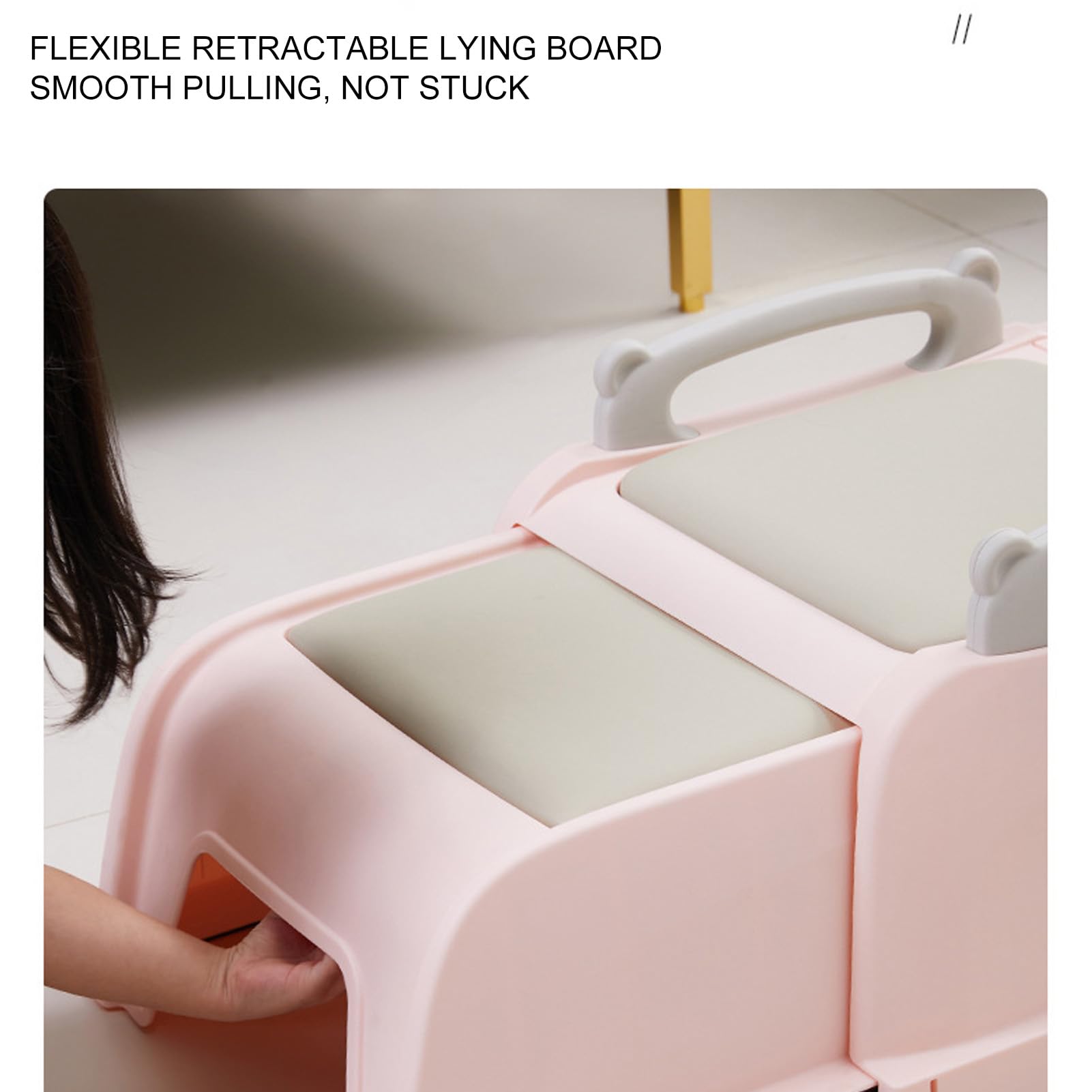 Retractable Shampoo Chair with Removable Basin - Ergonomic Baby Hair Washing Chair for Toddlers, Kids & Infants | Safe Bathroom Shower Seat for Home Use, Salon & Childcare Centers