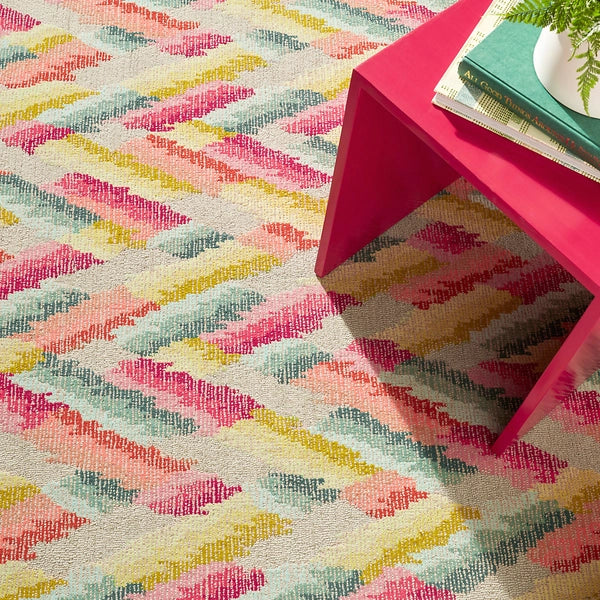 Dash & Albert Azura Multi Hand Tufted Wool Rug - Soft & Durable Area Rug for Living Room, Bedroom, Dining Room - Perfect for Home Decor & Cozy Spaces