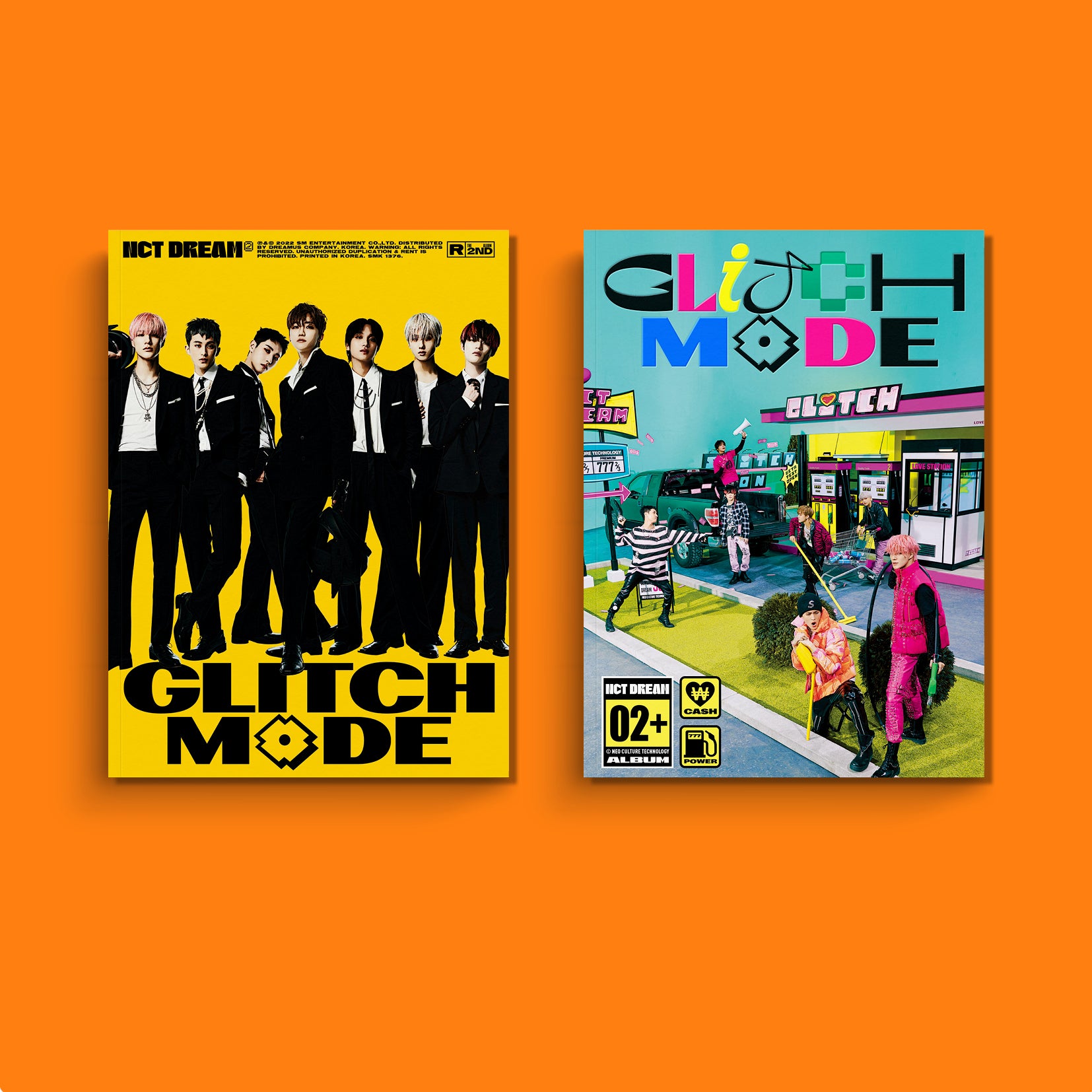 NCT DREAM 2ND ALBUM 'GLITCH MODE' (PHOTO BOOK VER.) - K-POP CD + Photocard Set - Perfect for K-POP Collectors & Gift Giving