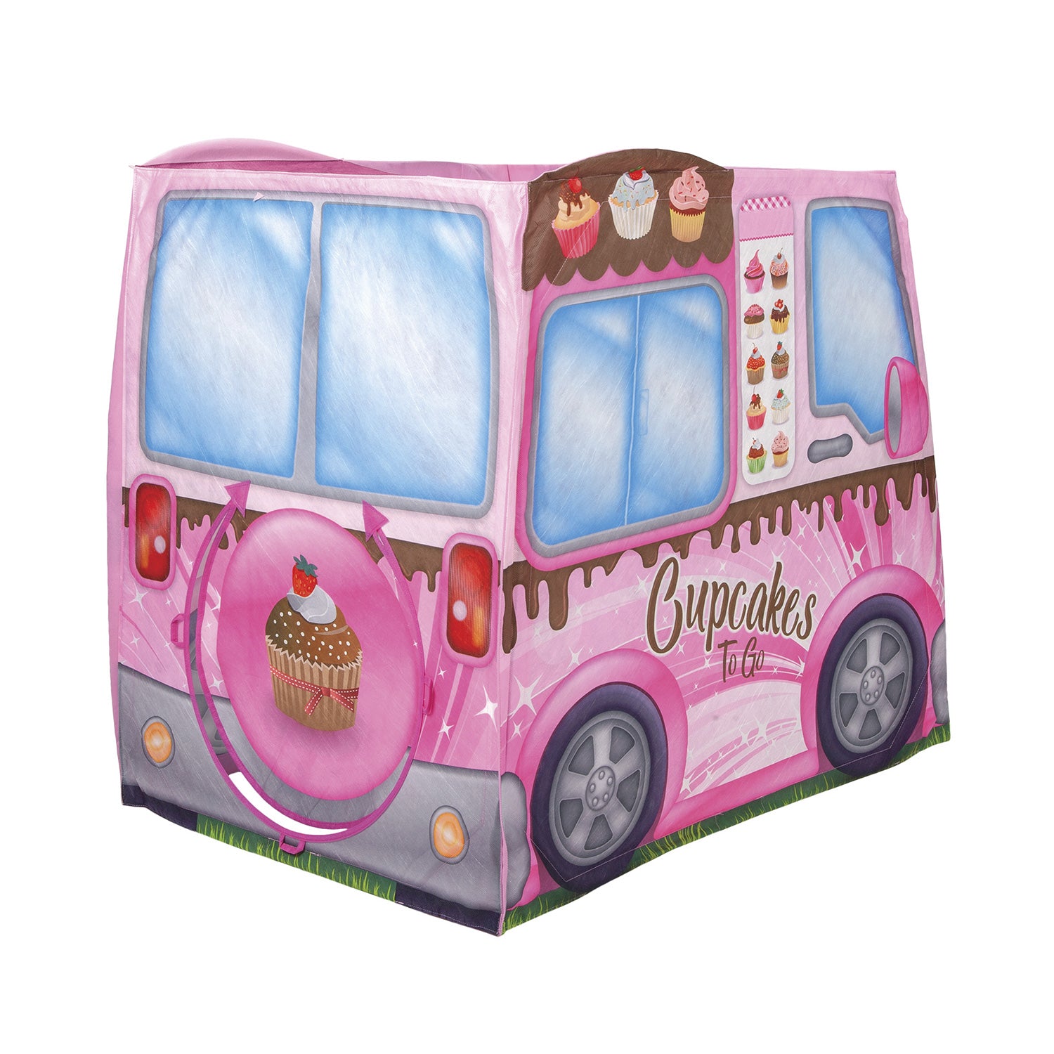 ExploreHut Cupcake Truck - Premium Cupcake Carrier for Baking & Party Supplies | Perfect for Birthday Parties, Wedding Desserts & Bakery Business