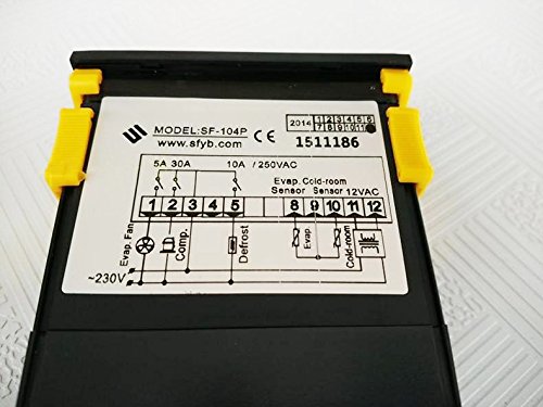 MXBAOHENG Digital Thermostat Controller 110V - Precise Temperature Regulator for Fan, Defrost & Heating Wire - Ideal for Home Brewing, Reptile Tanks & HVAC Systems