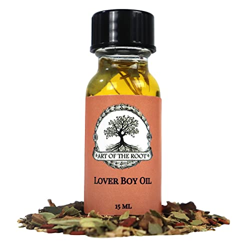 Lover Boy Essential Oil for Men - Boost Charisma & Enhance Sex Appeal | Natural Attraction Oil for Dating, Romance & Confidence