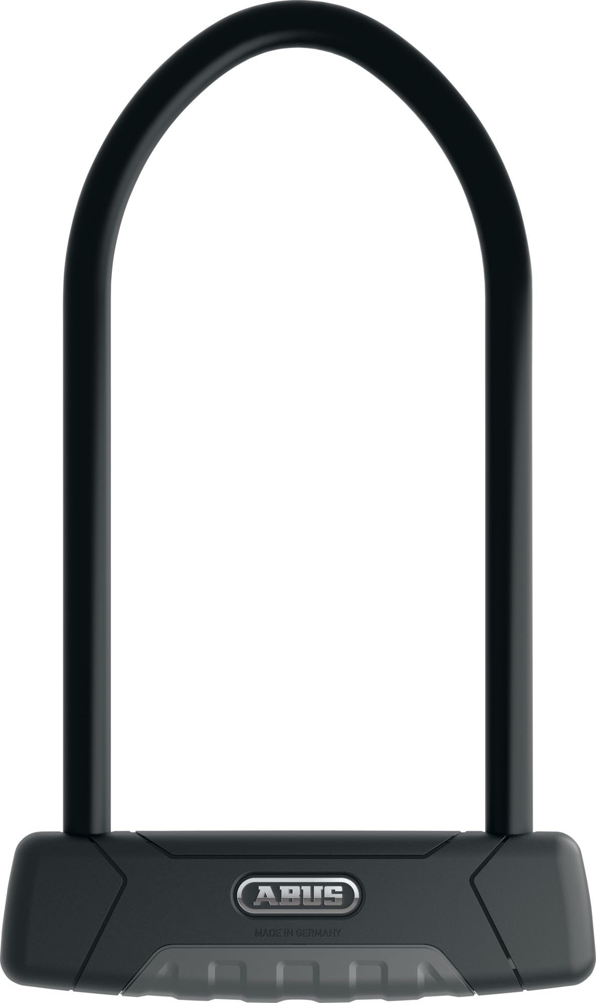 ABUS Granit Plus 470 U-Lock with Eazy KF Bracket - High Security Level 12 Bike Lock with Parabolic Shackle (Black) - Perfect for Urban Commuting & Bicycle Theft Protection