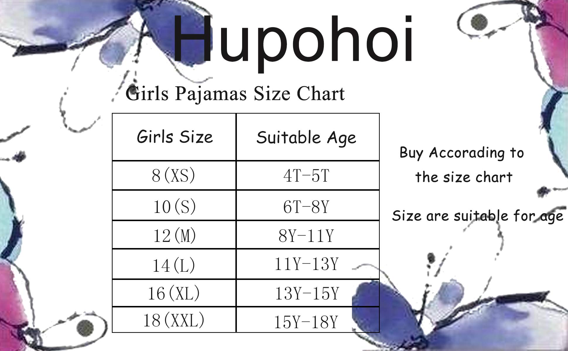 Big Girls Summer Pajama Set - Striped Heart Print Sleepwear for Comfort & Style