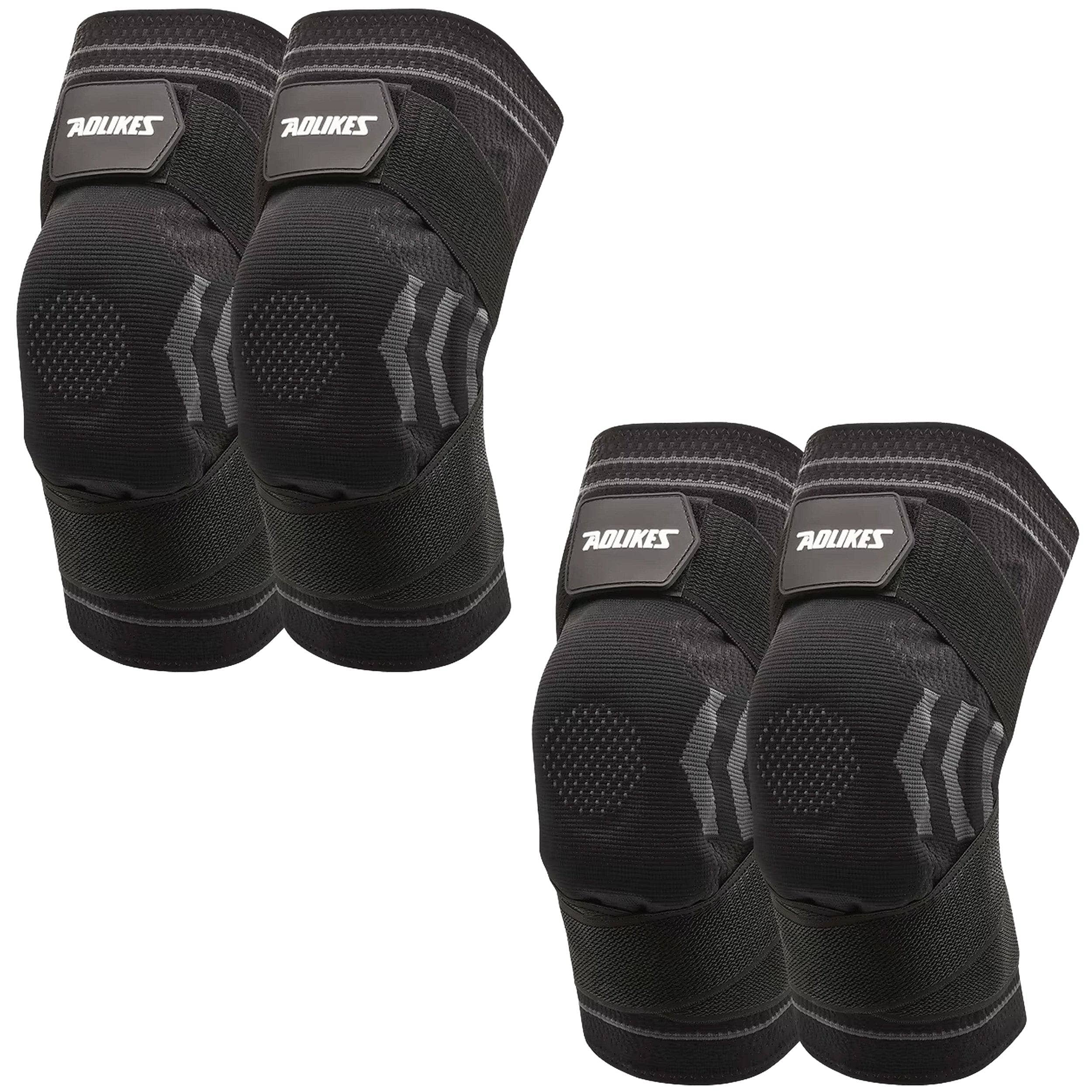 Best Silicone Gel Wrestling Knee Pads for Men & Women - Comfortable & Durable Knee Protection for MMA, BJJ, Grappling - Ideal for Training, Competition & Sports Injury Prevention