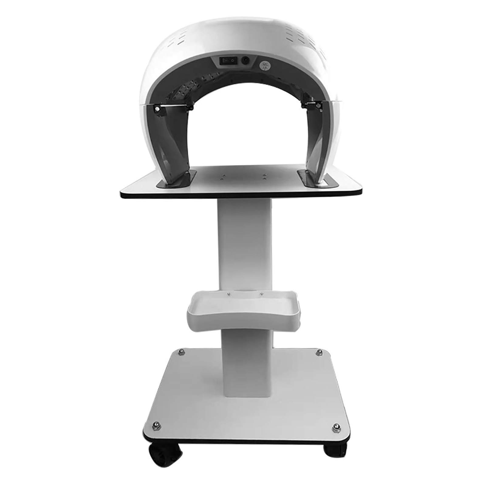 Beauty Salon Trolley Cart with Wheels - Multi-Function Rolling Storage Cart for Salon Tools & Instruments, 15.8x20.5 Inch Mobile Tray, 15kg Capacity - Perfect for Salon Organization, Manicure Stations & Spa Equipment Storage