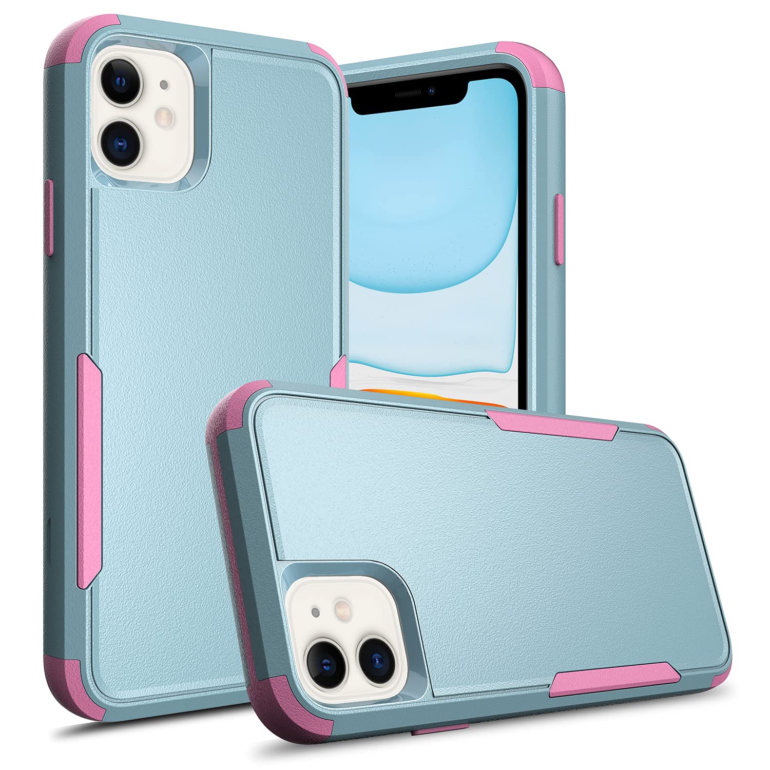 Shockproof Heavy Duty Protective Phone Case for Apple iPhone 11 - Durable Cover with Military-Grade Drop Protection | Perfect for Outdoor Activities, Travel & Everyday Use