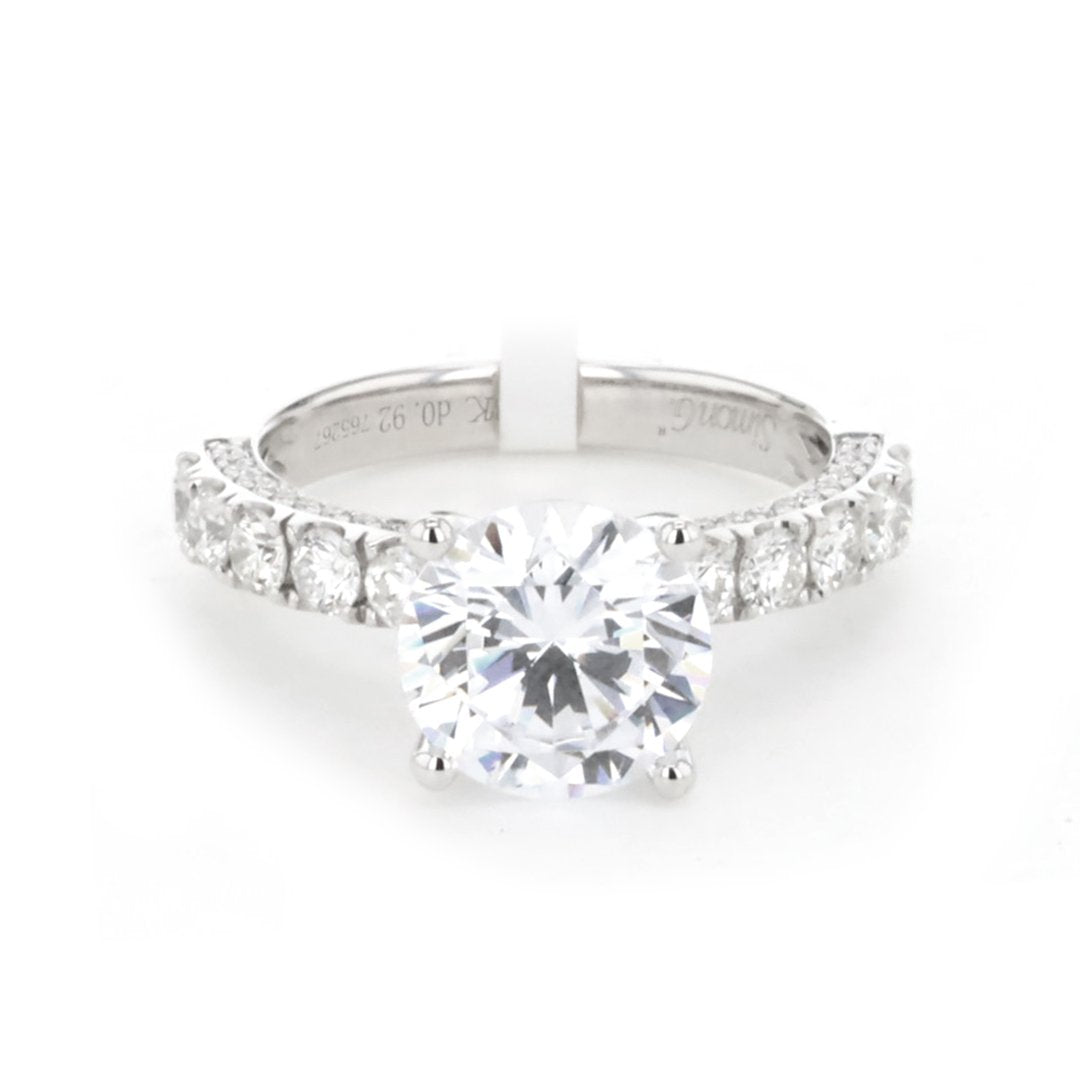 0.92 Carat Diamond Solitaire Engagement Ring for Women - Elegant Wedding Band, Proposal Gift, Anniversary Jewelry - Perfect for Romantic Proposals & Special Occasions