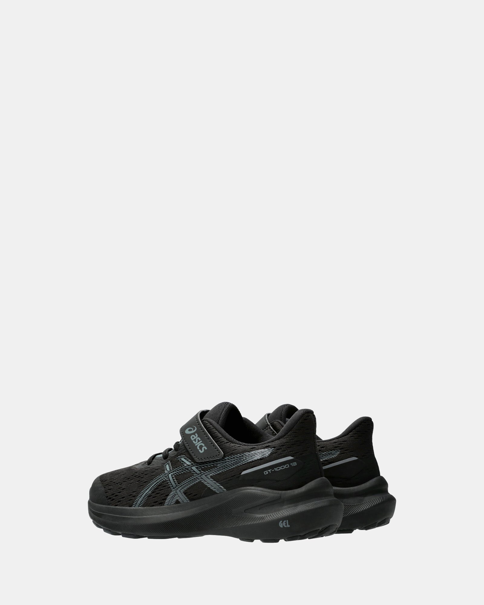 Nike GT 1000 13 Black Grade School Running Shoes - Black/Steel Grey | Lightweight Athletic Sneakers for Kids | Perfect for School, Training & Daily Wear