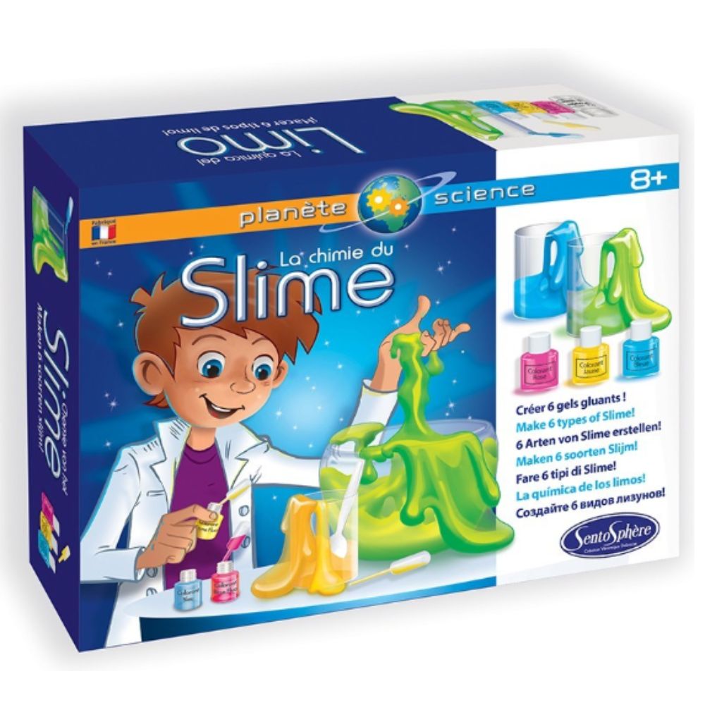 Sentosphère DIY Slime Making Kit - Fun & Creative Slime Workshop for Kids - Perfect for Birthday Parties, STEM Learning & Sensory Play