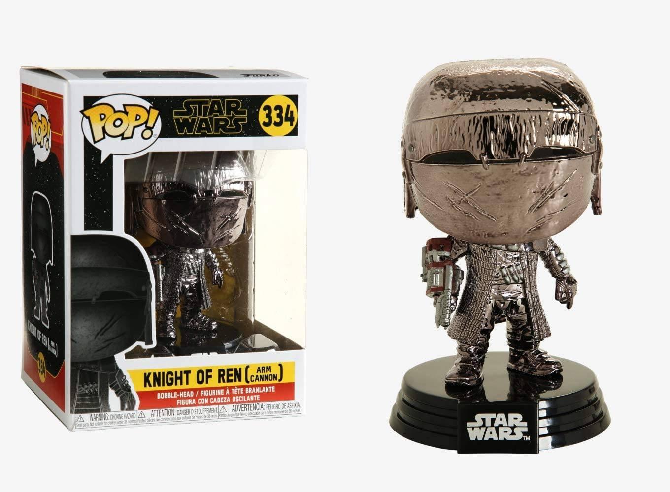 Funko POP Star Wars The Rise of Skywalker Kylo Ren Cannon (Hematite Chrome) Collectible Action Figure - Limited Edition Multicolor Vinyl Toy for Display & Gift Giving - Perfect for Star Wars Fans & Collectors