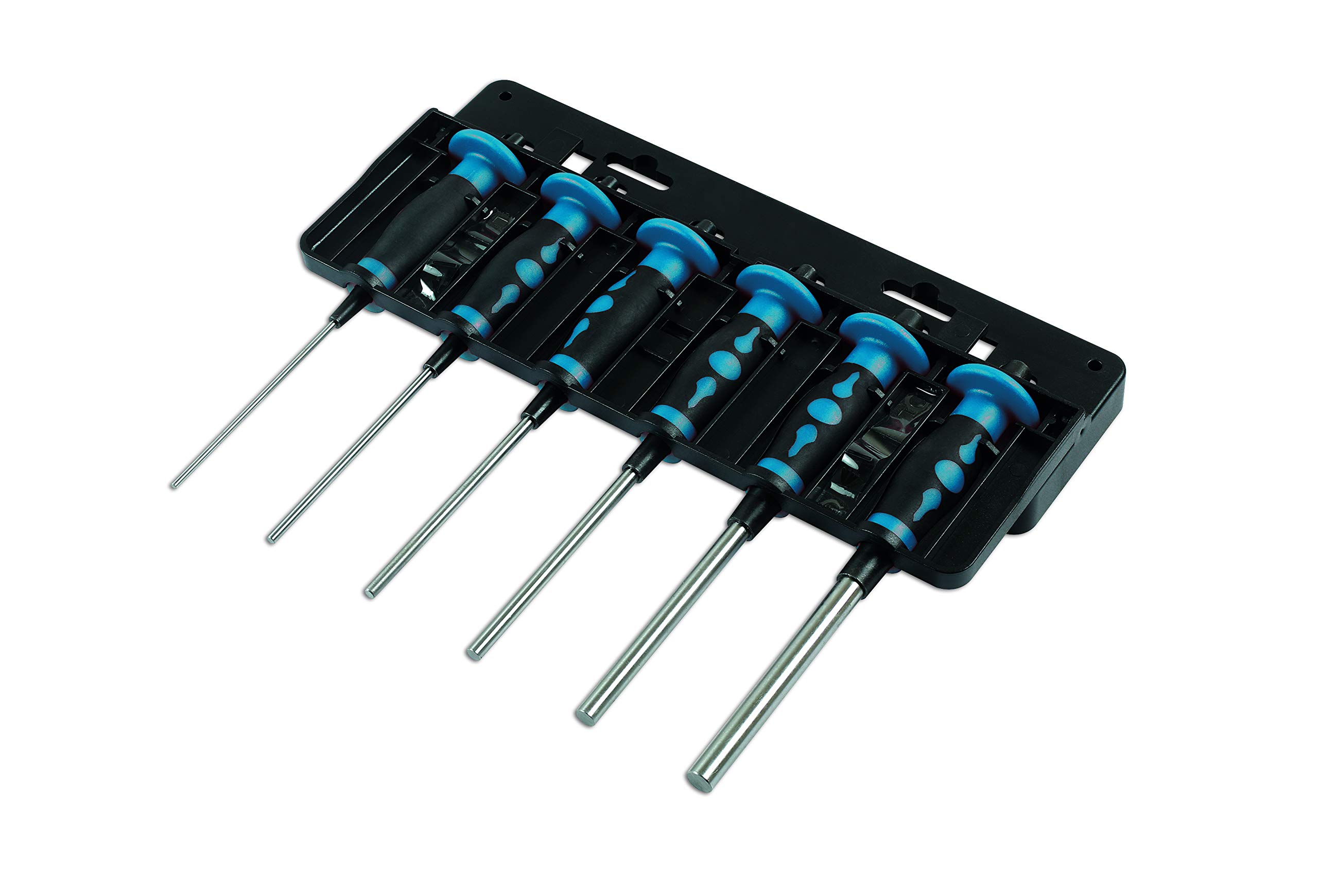 Laser 7328 Professional Punch Set - High Precision Hole Punch Kit for Leather, Metal & Woodworking | Perfect for DIY Crafts, Bookbinding & Industrial Applications