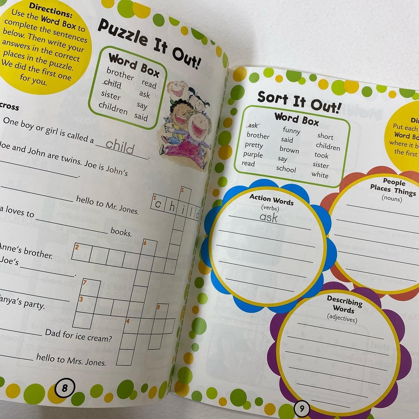 100 Essential Sight Words for 2nd Grade Kids - Reading Practice Book to Build Strong Readers | Perfect for Homeschooling & Classroom Learning