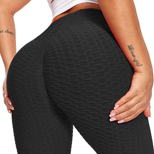 **JGS1996 Women's Butt Lifting Leggings - High Waisted Tummy Control Yoga Pants with Scrunch Detail for Gym, Workout & Everyday Wear**
