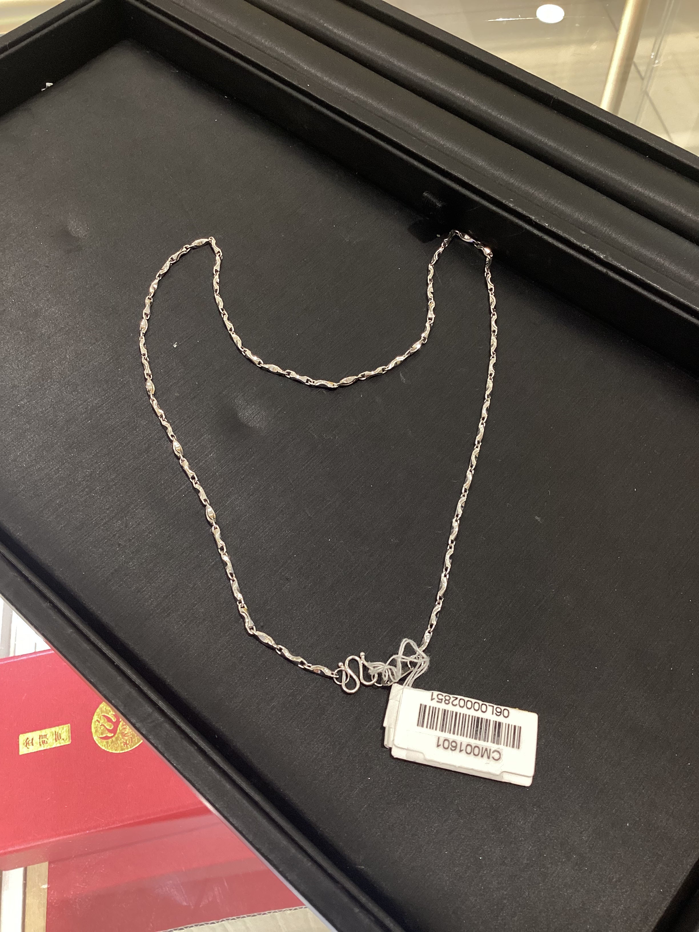 Elegant Platinum Necklace for Women - 18K Hypoallergenic Jewelry Gift for Her - Perfect for Weddings, Anniversaries & Special Occasions