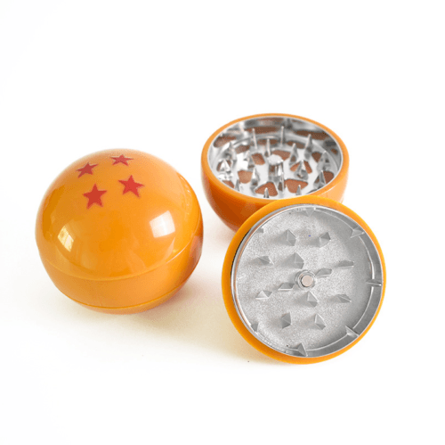 Premium 55MM 3-Layer Zinc Alloy Dragon Ball Herb Grinder - Durable Metal Spice Crusher with Pollen Catcher & Gift Box - Perfect for Grinding Tobacco, Herbs, and Spices for Smoking, Cooking, and DIY Projects