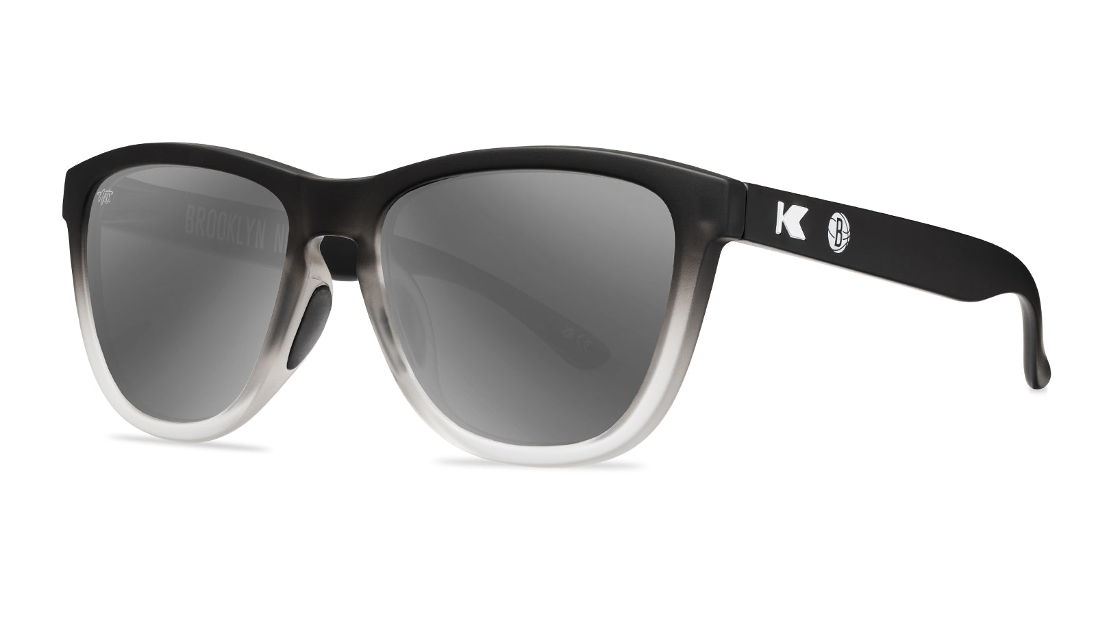 Brooklyn Nets NBA Team Logo Polarized Sunglasses for Men & Women - UV Protection, Stylish Sports Shades for Basketball Fans, Outdoor Activities & Driving