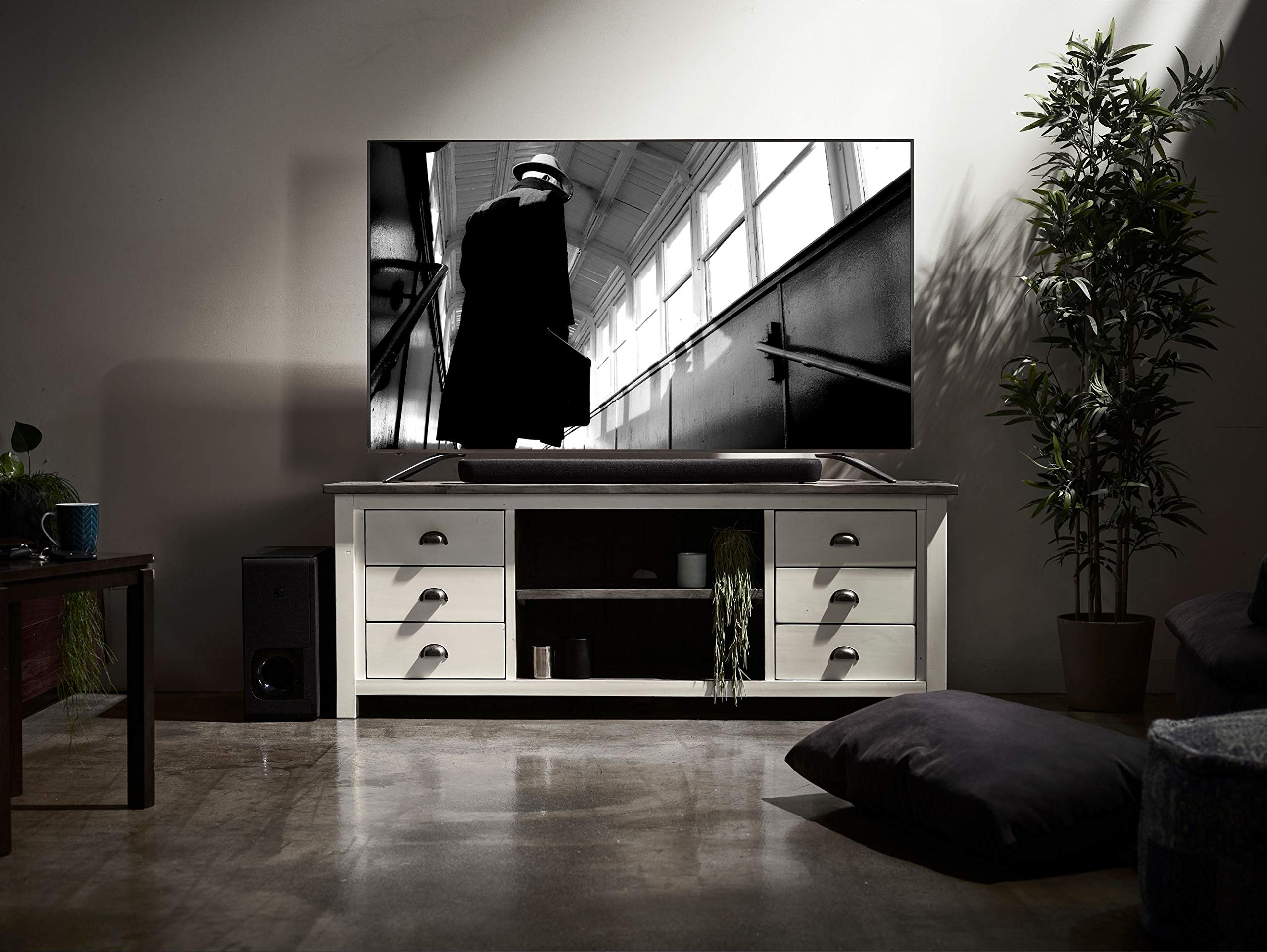 Yamaha YAS-209BL 2.1-Channel Sound Bar with Wireless Subwoofer - Built-in Bluetooth, Alexa Voice Control & Virtual 3D Surround Sound for TV - Perfect for Home Theater, Gaming & Movie Nights