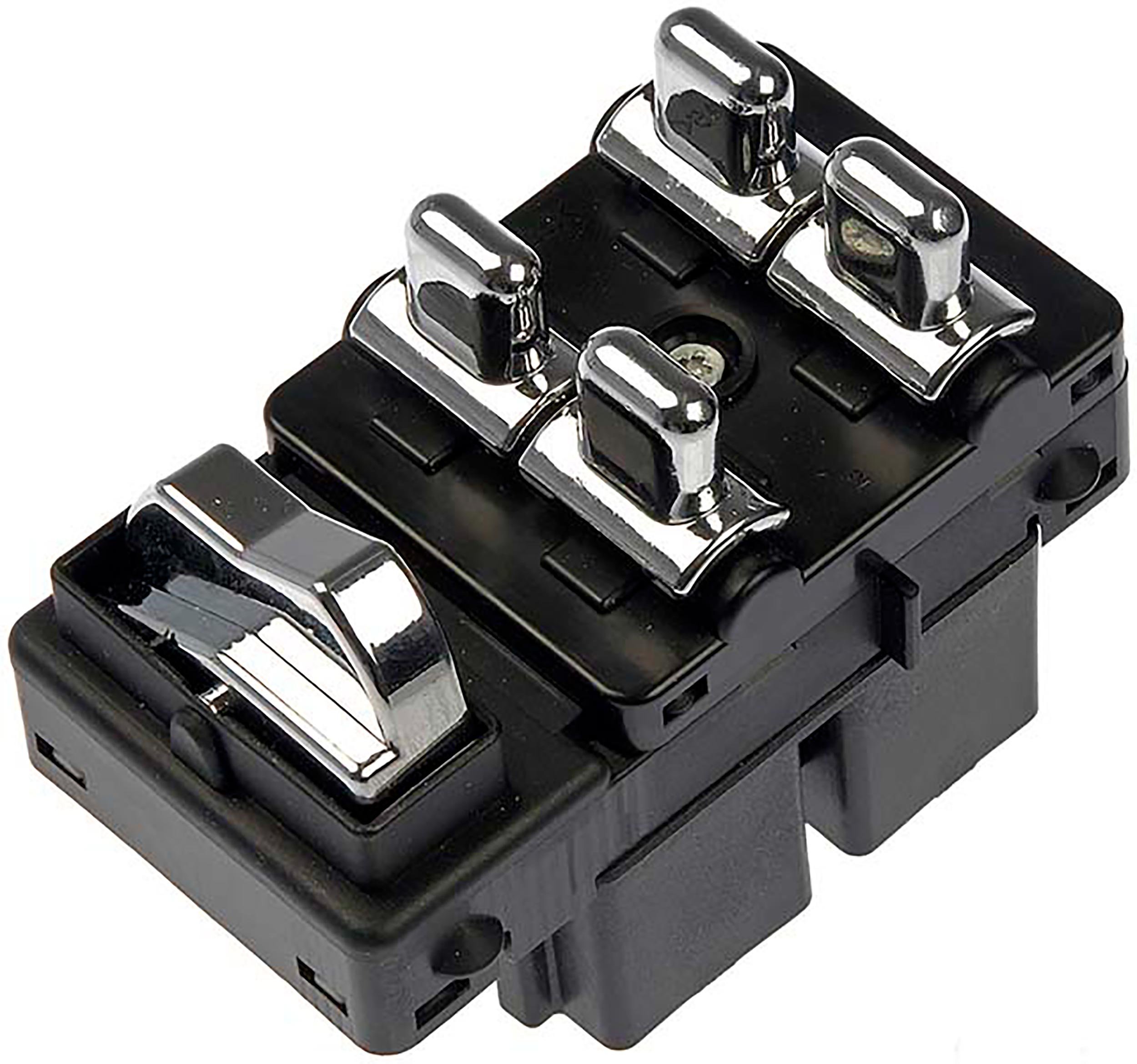 APDTY 012424 Power Window Switch - Front Left, 5 Button Control for Smooth Window Operation | Compatible with Multiple Car Models | Perfect for DIY Auto Repairs & Window Maintenance