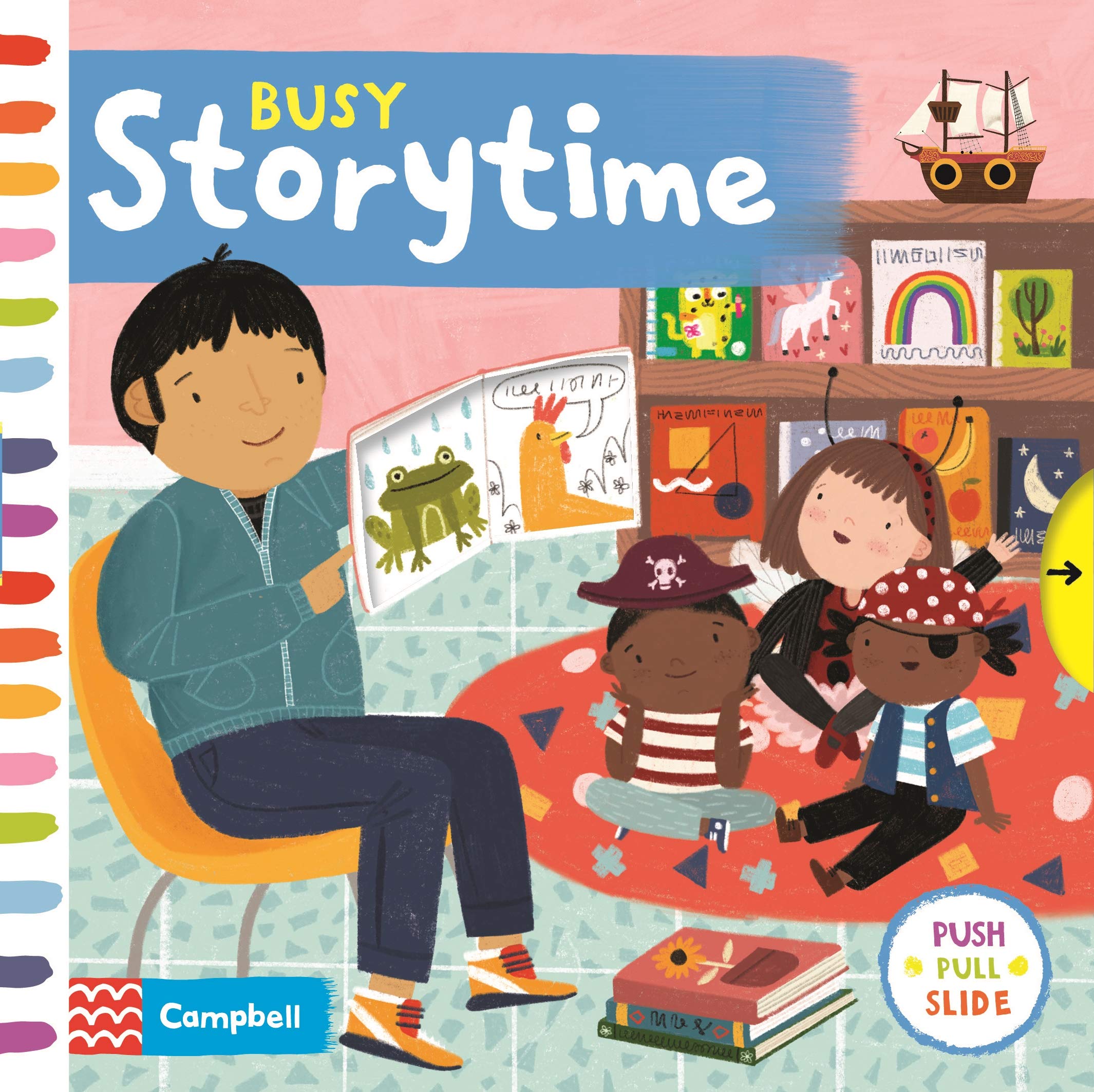 Busy Storytime - Interactive Children's Book | Campbell Busy Books Series | Perfect for Bedtime Reading & Early Learning Activities